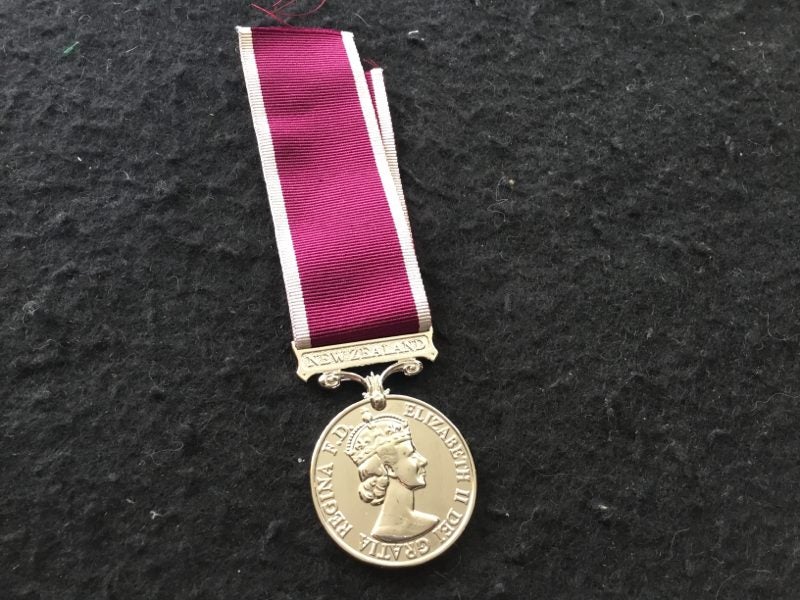 NZ Army L.S.G.C replica medal Carousel 1