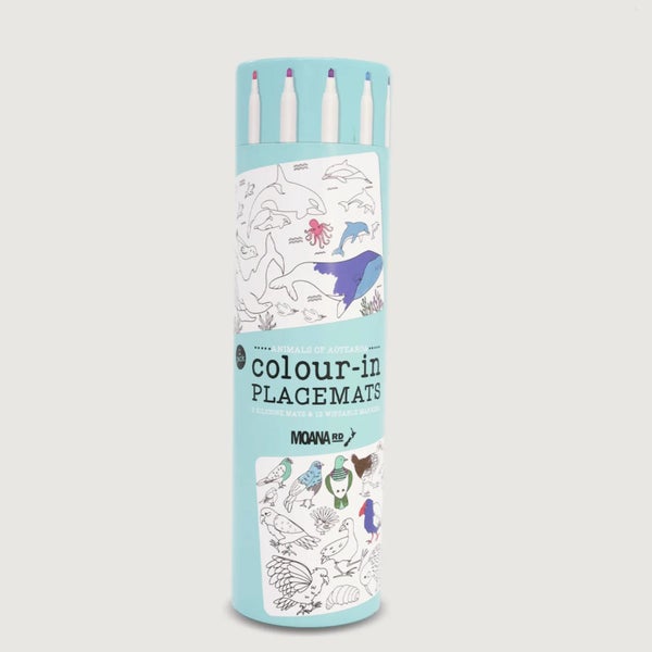 Moana RD - Silicone 'Colour In' Placemats Carousel 1