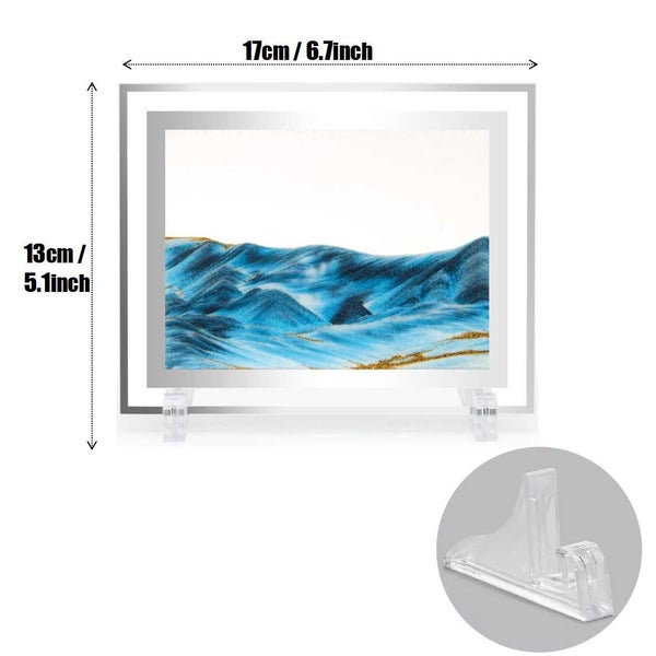 Brand New 3D Deep Sea Sandscape Display Art Picture Glass Frame *Sale NOW*62947151914113112