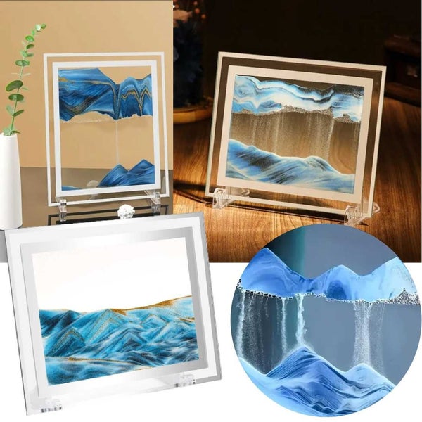 Brand New 3D Deep Sea Sandscape Display Art Picture Glass Frame *Sale NOW*62947151914113113