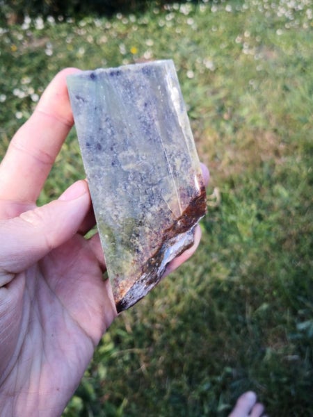 Pounamu greenstone slice translucent totoweka Carousel 1