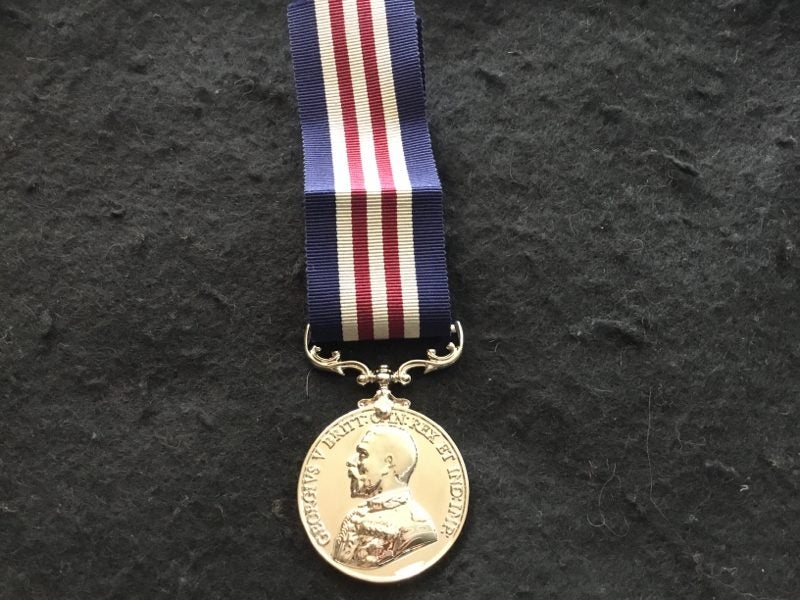 WW1 Military medal (MM) full size replica Carousel 1