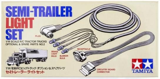 Tamiya 1/14 Semi-Trailer Light Set **NEW IN BOX** Carousel 1