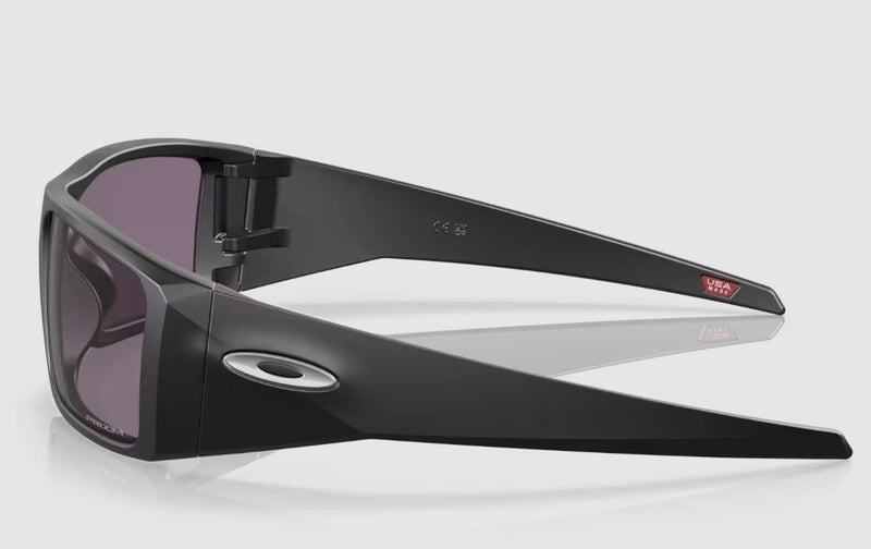 Oakley Heliostat Sunglasses - Matte Black - Prizm Grey Lens Carousel 4