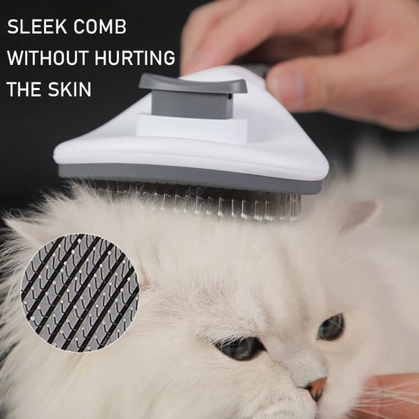 Dog Cat Grooming Brush Self Cleaning Slicker Brush Carousel 10