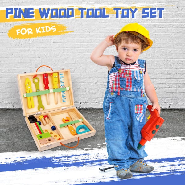 Kids 34pcs Tool Set Carousel 1
