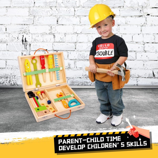 Kids 34pcs Tool Set Carousel 2