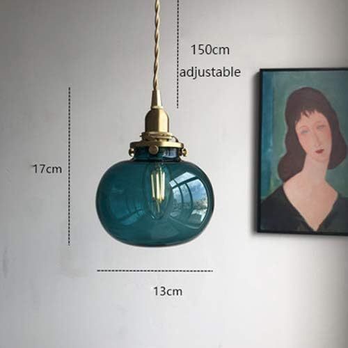 Vintage Pendant Light Glass Hanging Lamp Carousel 2
