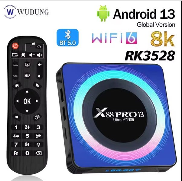 X88 Pro 13 Android 13 4G/64G Smart TV BOX Carousel 1