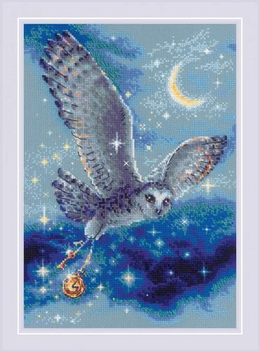 Riolis Cross Stitch Kit - Magic Owl Carousel 1