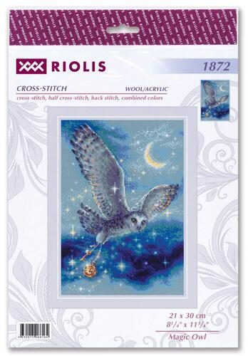 Riolis Cross Stitch Kit - Magic Owl Carousel 2
