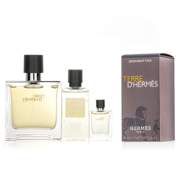HERMES - Hermes Terre D'Hermes Pure Set + Terre D'Hermes Deodorant Stick 2pcs Carousel 3