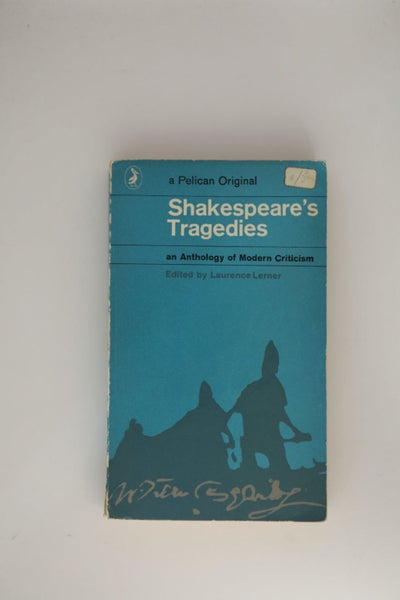 Shakespeare's tragedies by Laurence Lerner (editor)64803297341185110