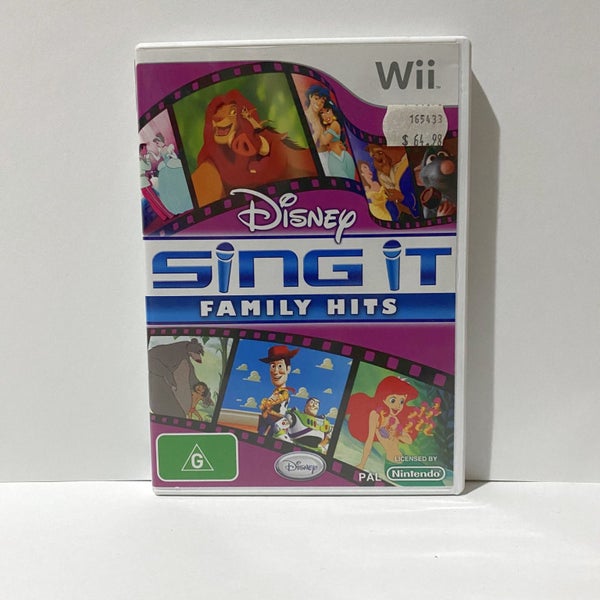 Disney Sing It Family Hits - Nintendo Wii Carousel 1