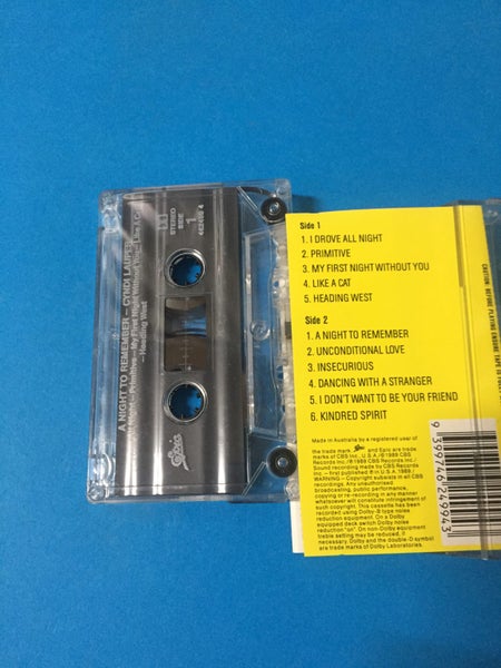 Cyndi Lauper: A Night To Remember (Cassette) Carousel 3