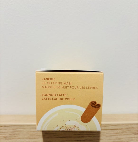 NEW in Box LANEIGE Lip Sleeping Mask Eggnog Latte 20g Limited Edition Carousel 2