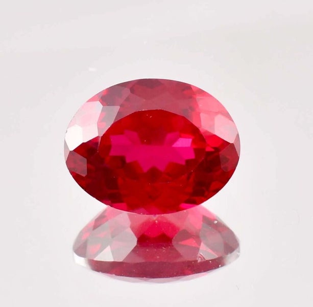 15.30 Ct Natural Blood Red Ruby Oval Cut Loose Gemstone Certified 12x16 MM Carousel 2