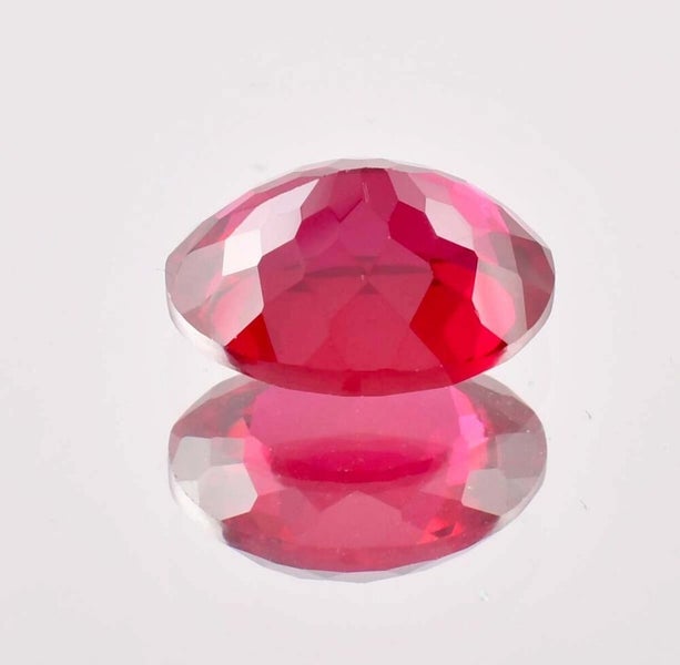 15.30 Ct Natural Blood Red Ruby Oval Cut Loose Gemstone Certified 12x16 MM Carousel 5