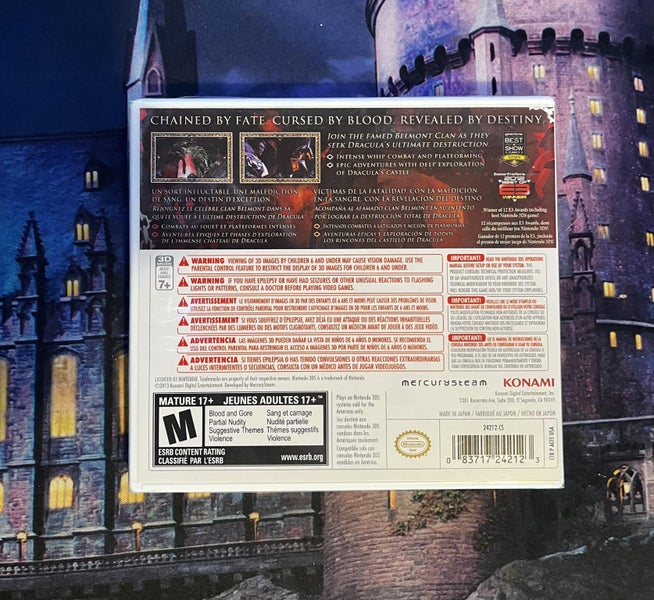 *Castlevania : Lords of Shadow Mirror of Fate* Sealed Carousel 2