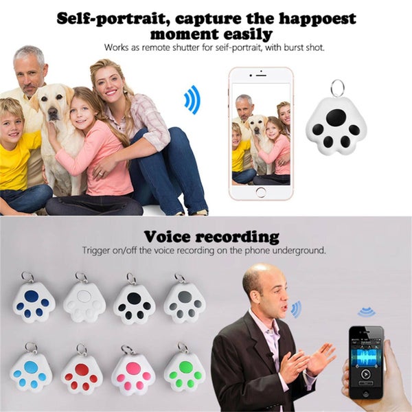 Mini Pet Dog Cat GPS Locator Tracker Tracking Anti-Lost Device Finder Bluetooth Carousel 1