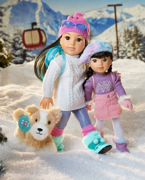 American Girl 18" Doll ~ Corinne’s™ Ski Accessories ~ brand new, sealed box Carousel 6