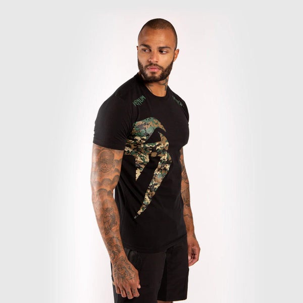 Venum Giant T-Shirt - Black/Forest Camo Carousel 2