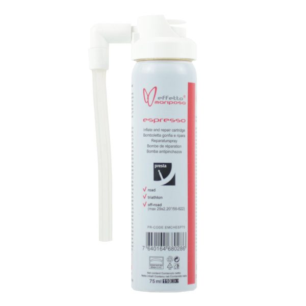 Effetto Mariposa Espresso Inflate & Repair Cartridge 75ml Carousel 1
