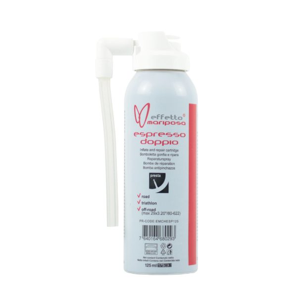 Effetto Mariposa Espresso Doppio Inflate & Repair Cartridge 125ml Carousel 1