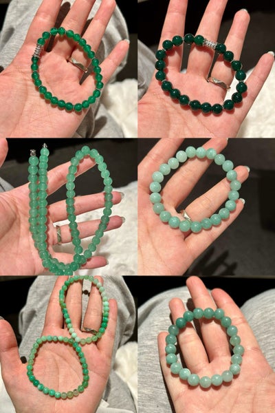 Jade bangle size 57 Carousel 15