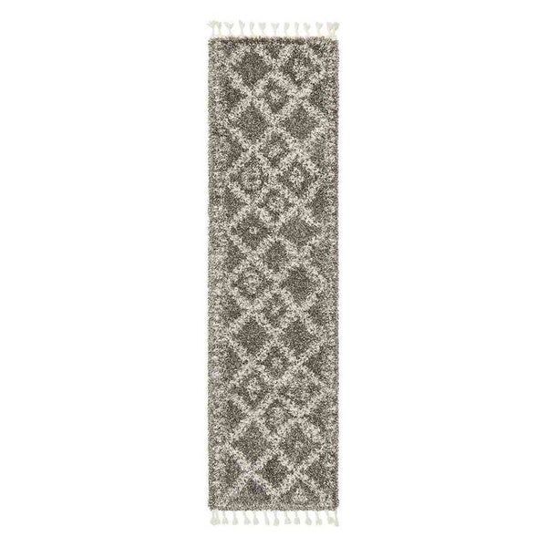Rug Culture Saffron 33 Grey Runner By Carousel 1