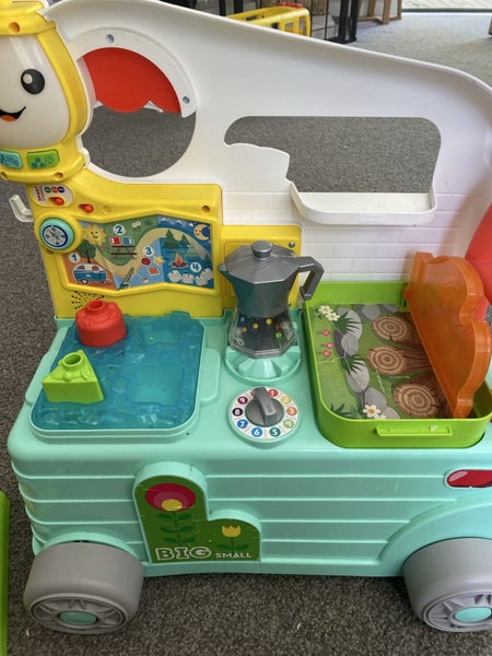 Fisher-Price Laugh Learn 3-In-1 On-The-Go Camper. Walker for their first steps. Carousel 2