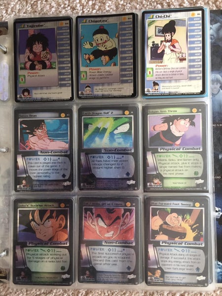 Dragon ball z score saiyan saga foils Carousel 1