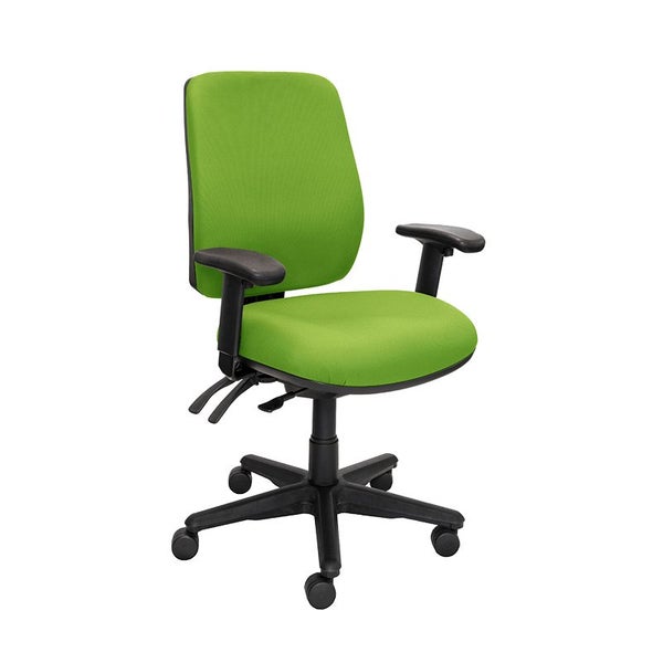 Buro Roma 3 Lever High Back Ergonomic Office Chair With Armrest, Polished Alu... Carousel 1