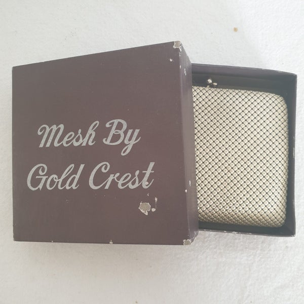 Vintage Mesh Purse Cream Color Carousel 2