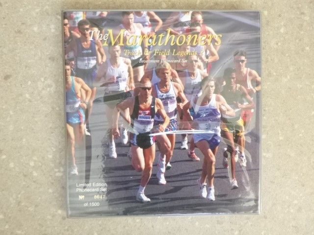 The Marathoners Track & Field Legends 2 - Investment Phone Card Set #0074 Carousel 1