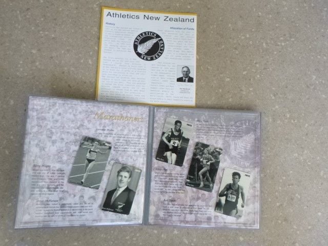 The Marathoners Track & Field Legends 2 - Investment Phone Card Set #0074 Carousel 2