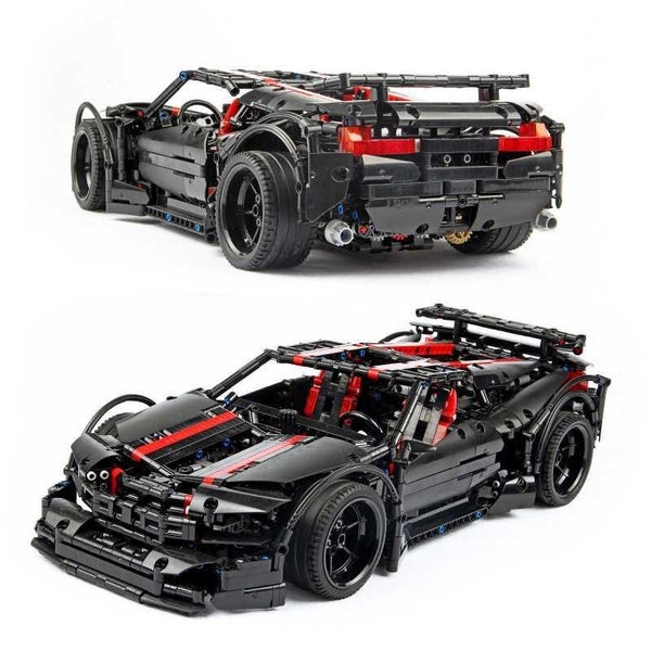 Assassin X19 Racing Car Toy Supercar Building Set Lego compatible Christmas Gift Carousel 1