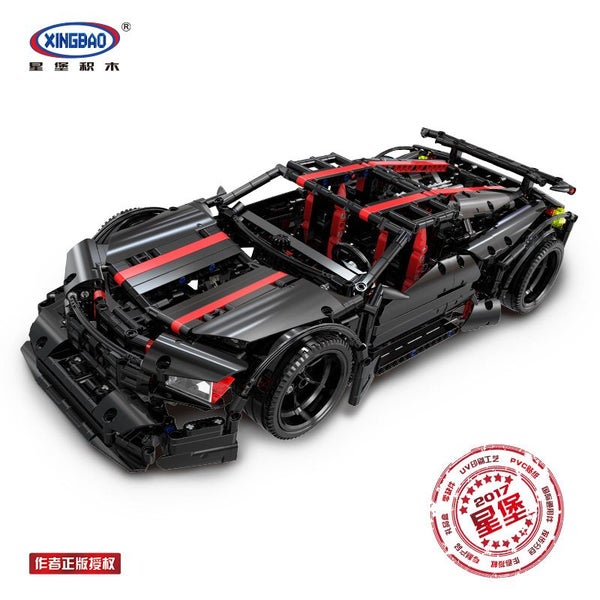 Assassin X19 Racing Car Toy Supercar Building Set Lego compatible Christmas Gift Carousel 2