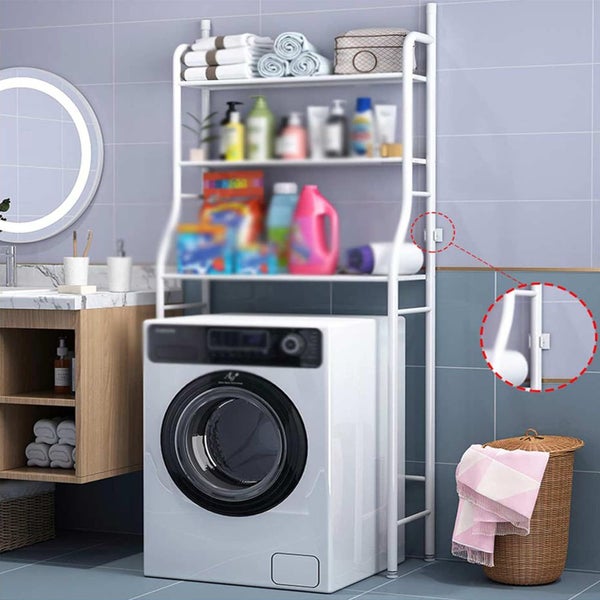 3 Tier Over Washing Machine Storage Rack Carousel 6