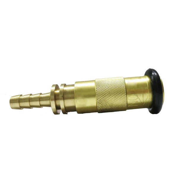 Fire Hose Nozzle 13mm Brass twist Spray jet (Fire Products NZ) Carousel 1