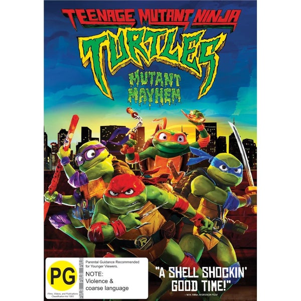 Teenage Mutant Ninja Turtles: Mutant Mayhem (DVD) Carousel 1