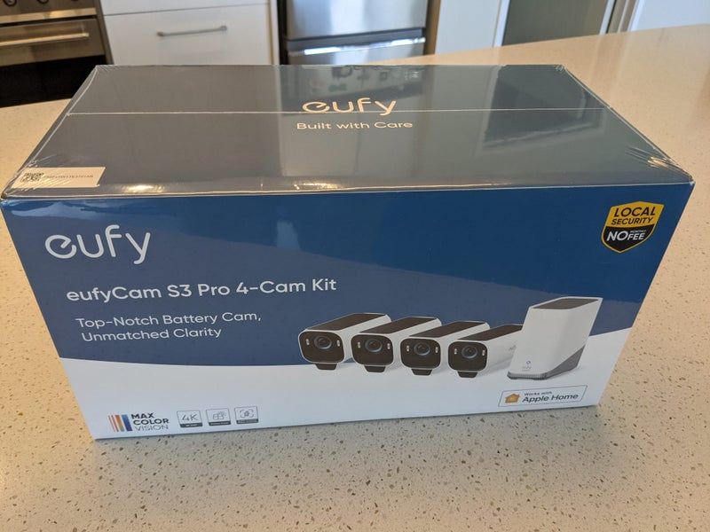 Eufy Camera S3 Pro 4K Wireless Solar Security 4x Kit Carousel 2