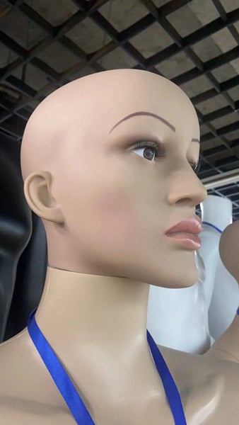 Plus Size 180CM Female Mannequin Metal Stand Base Detachable Body Parts Carousel 3