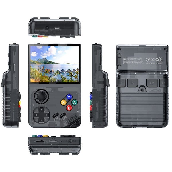 Elsoung 64G Grey Mpown M19 Handheld Gaming Console Retro & Psp Emulator 3.5 Inch Carousel 5