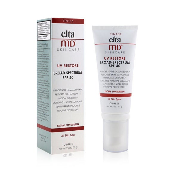 ELTAMD - UV Restore Physical Facial Sunscreen SPF 40 - Tinted 57g/2oz Carousel 2