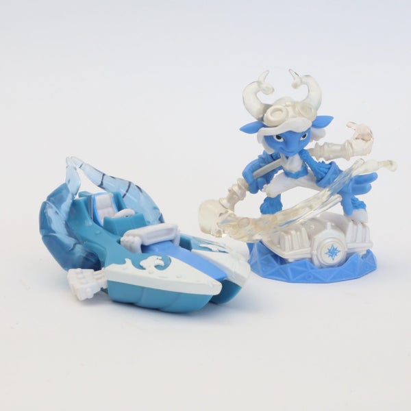 Skylanders Superchargers SUPER RARE Power Blue Splat & Splatter Splasher Autism Carousel 1