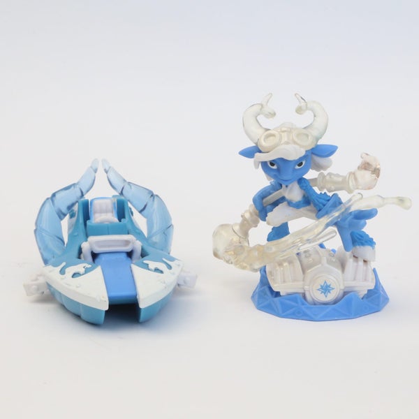 Skylanders Superchargers SUPER RARE Power Blue Splat & Splatter Splasher Autism Carousel 2