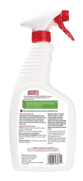 Natures Miracle Litter Box Odor Destroyer - Trigger Spray 709ml Carousel 2