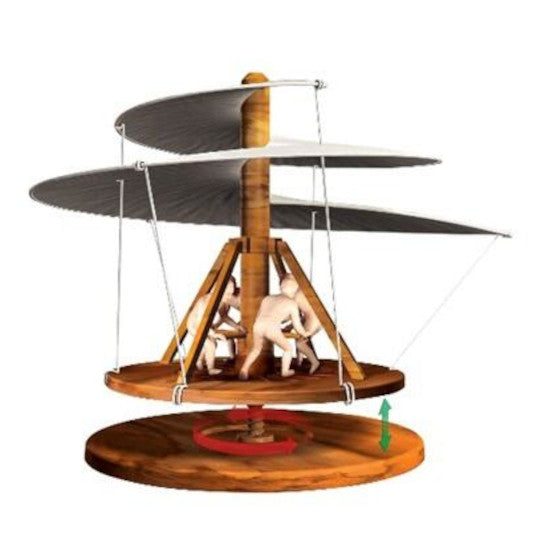 Kitset da Vinci Aerial Screw Carousel 1