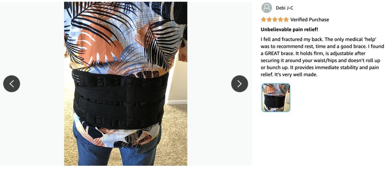 New Adjustable Lumbar Back Support Brace Sale Sale - Medium62993532422019111